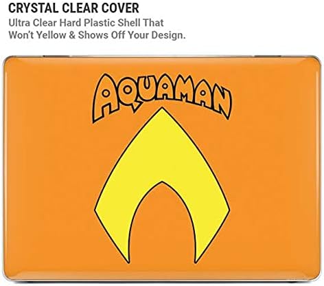 Skinit Case + Skin Compatible with MacBook Air 13in (2020) - Officially Licensed Warner Bros Aquaman Official Logo Design