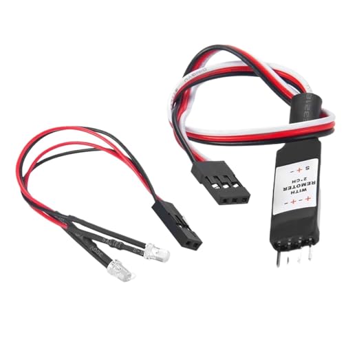 Luces Vehículo RC para Rutas Nocturnas Axial SCX24 Escala 1/24