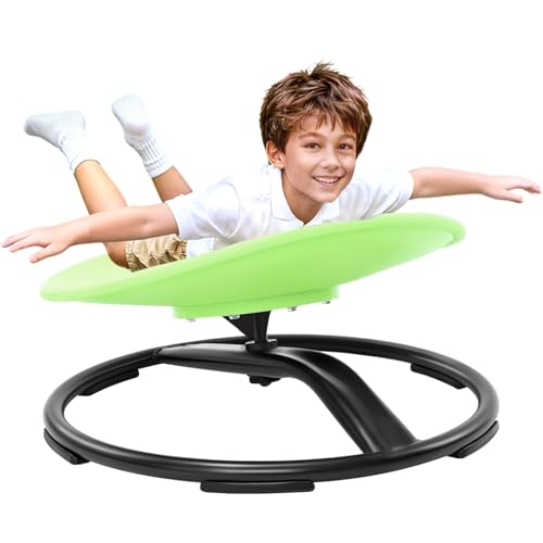 Zhenx Spinning Chair for Autistic Kids (3-18) – Green