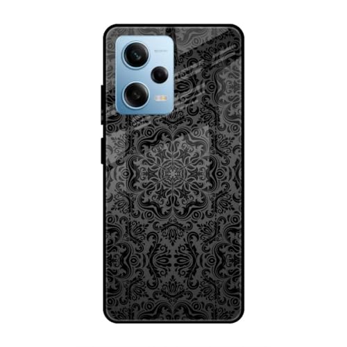 Image of SmashItUp Multicolour | Pattern | Abstract | Unique Design Designer Printed TPU Metal Case Mobile Back Cover for Redmi Note 12 Pro 5G
