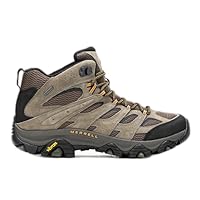 Merrell Men's Moab 3 Mid GTX Wide Hiking Boot, Walnut, 10 US