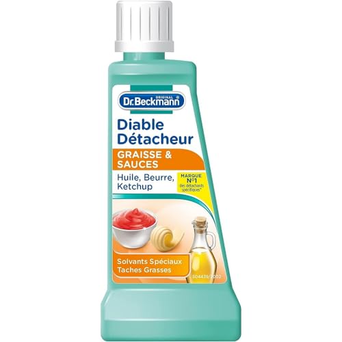 Dr Beckmann diable détacheur graisse & sauce 50ml Envoi Rapide Et Soignée (Prix Par Unité )
