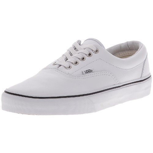 Vans Era, Chaussures de Skate Mixte Adulte - Blanc/Gris, 44 EU