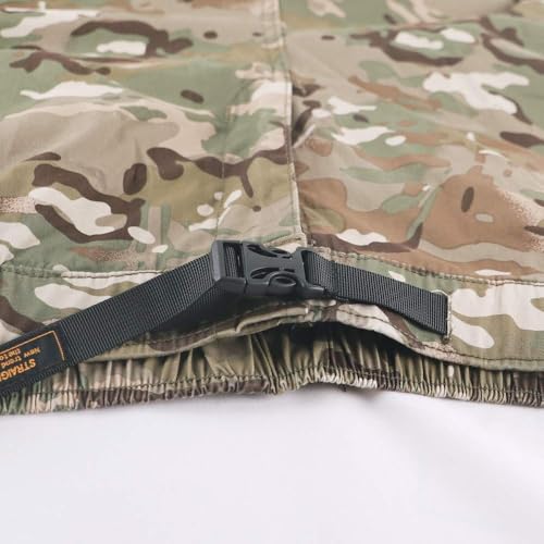 Muscle Alive Men Vintage Cargo Shorts Relaxed Fit Sports Camping Hiking Camouflage Shorts Cotton