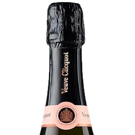 Buy Veuve Clicquot Rosé Champagne with Elegant Flutes in a Stylish Wooden Presentation Box 75cl 12.5% ABV – DrinxCom