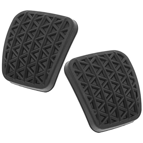Vaguelly Almohadillas De Pedales De Automóvil Cubiertas Antideslizantes Para Pedal De Acelerador y Freno De Pedales De Caucho Para Coches Accesorios
