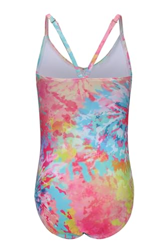 Image of Moon Tree Girls One Piece Swimsuits Ruffle Swimwear Beach Bathing Suit 2-14 Years