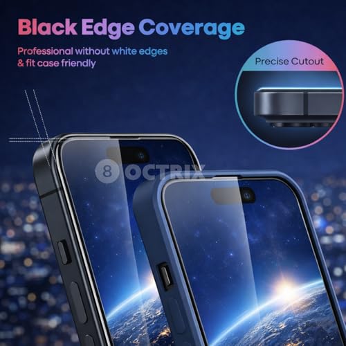 Image of Military-Grade Tempered Glass Screen Protector Compatible for Pixel 10a 5G with Edge to Edge Coverage - Case Friendly, Anti-Scratch & Bubble-Free Installation Kit (Pack Of 1)