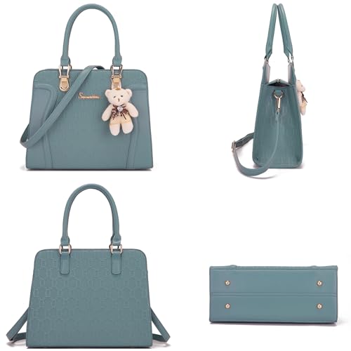 Women's Fashion Handbags Tote Bags Shoulder Bag Top Handle Satchel Purse Set 4pcs2