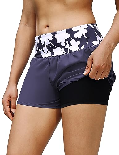 Rocorose-Womens-Swim-Shorts-Tummy-Control-High-Waisted-Bathing-Suit-Bottoms-with-Boxer-Liner