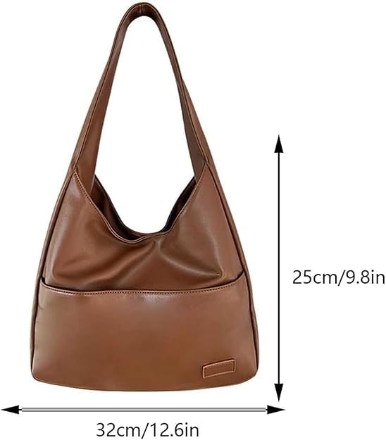 Ooomay Bag-Large Capacity Casual Trendy Soft Bag, Waterproof Leather for Daily Use2