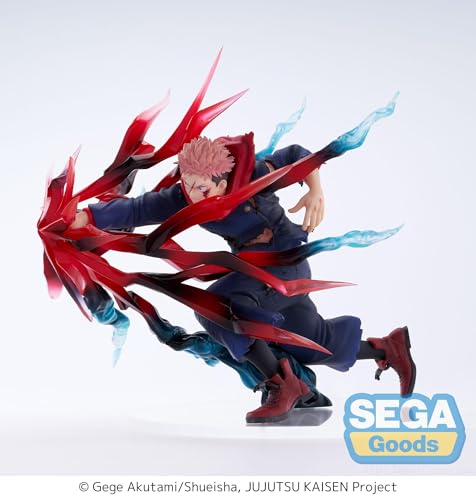 Image of SEGA-Luminasta Jujutsu Kaisen Yuji Itadori Black Flash Figure
