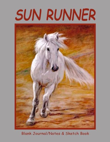 SUN RUNNER Blank Journal luxueux pour notes d'art - 2