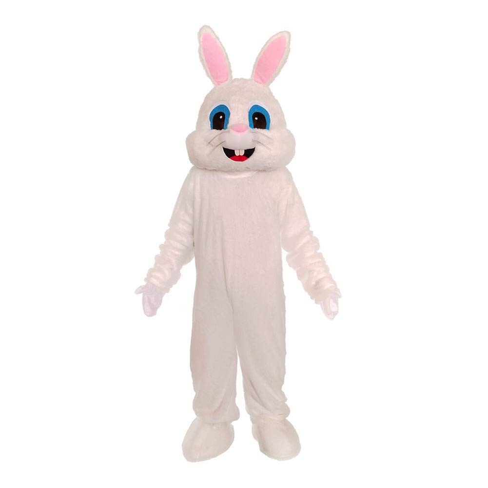 To.beoneEaster Bunny Costume Rabbit Mascot Costume Halloween Christmas Adult Fancy Dress…