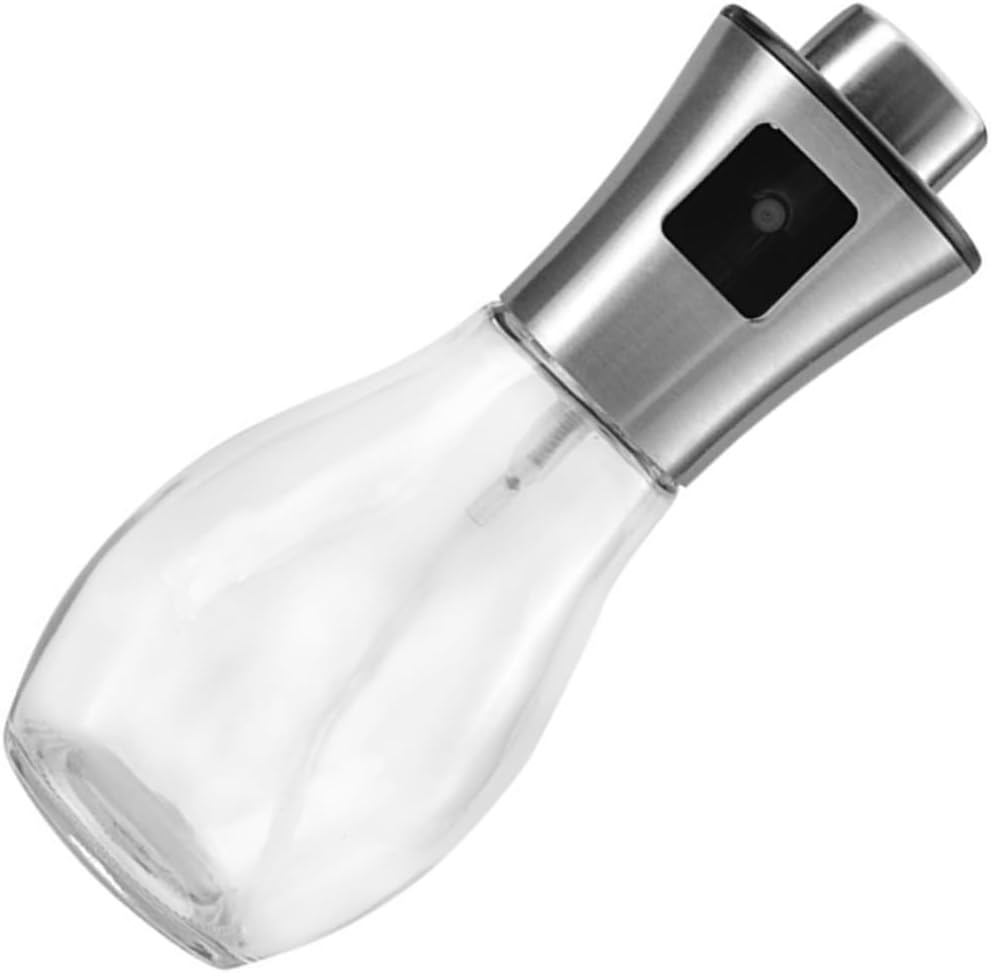 STOBAZA Oil and Vinegar Bottle Cooking Oil Dispenser Sprayer Stainless Steel Spray Bottle Manual Sprayer