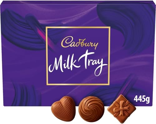Cadbury Milk Tray Chocolate Box Assorted Milk Chocolates Gift Set for Birthdays Anniversaries & Special Occasions Great for Gifting 445 g (Pack of 1)