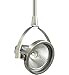 John 1 Light Track Head Mounting Type: Wall Monorail, Finish: Satin Nickel, Length: 6"