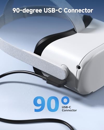 Câble actif USB-C pour casque VR Oculus Quest 2 de 7,5m en noir - 3
