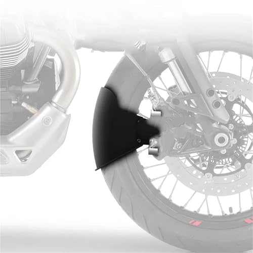 Guardabarros Guzzi V85 TT para rutas de aventura y viajes bajo la lluvia en moto 2