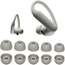 Adhiper Pb Pro 2 Replacement Ear Tips Compatible with Beats Powerbeats Pro 2 Earbuds, Soft Silicone Earbuds Eartips for Beats Fit Pro, Studio Buds, Solo Buds, 5 Pairs Quick Sand