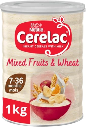 Cerelac Mixed Fruits & Wheat Infant Cereal with Milk 1kg | from 7 months+ | Baby Cereal