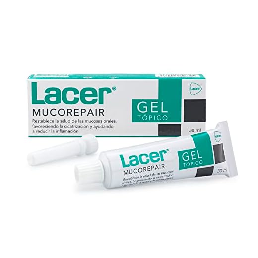 MUCOREPAIR - Gel Tópico 30 ml, Ayuda en la Regeneración de Tejidos Orales, Favorece la Cicatrización, Ideal Post Cirugía Odontológica, Contiene Completa Combinación de Activos