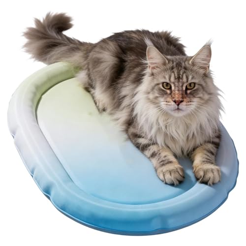 Mat Dogs - Soft Breathable Resting Pad, Lightweight Cover, Comfortable Sleeping Cushion | Heat Relief Pet Comfort Use, Suitable 