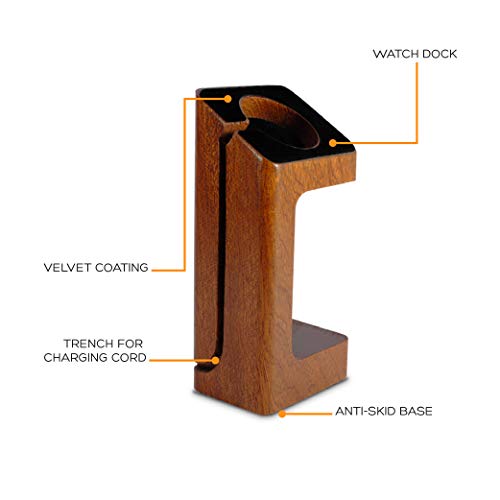 Watch Stand, iWatch Stand, iWatch Charger Stand, iWatch Charger, Watch Charging Station, Charging Station Compatible All Apple Watch Models