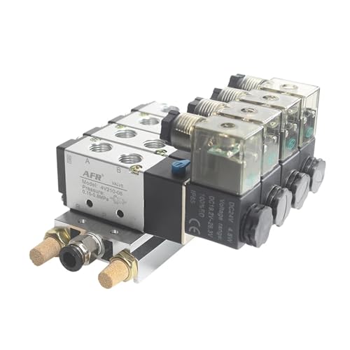 Collecteur de valeurs pneumatiques 5/2 îlot distributeur 8mm DC12V - 7