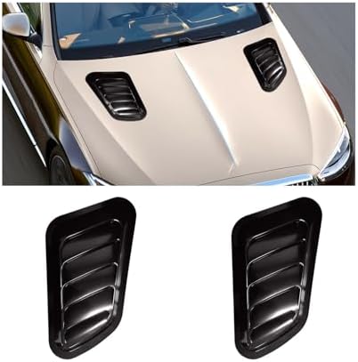 Universal Hood Air Vents Fit for Car Hood Scoop, Bonnet