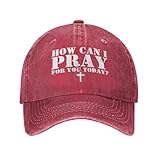 How Can I Pray for You Today Hat Christian Easter Three Days Jesus Cross 2024 for Men Women Trucker Hat Baseball Cap Red