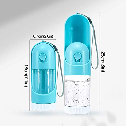 Bebedouro portátil para animais de estimação Adaskala garrafa de água retrátil para cães garrafa de