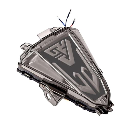 Feu arrière de frein moto pour Yamaha R15 2014-2016 à LED noir