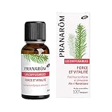Pranarôm Parfum d'ambiance Bio Force Et Vitalité Huiles Essentielles pour Diffusion Pin et Ravintsara Fraicheur tonifiante et stimulante 30 ml