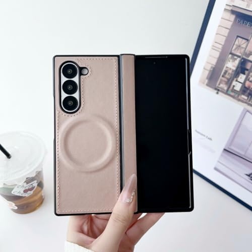 Coque Samsung Galaxy Z Fold 4 antichoc magnétique en cuir premium