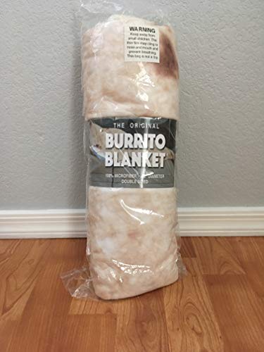 Zen Life The Original Burrito Blanket - Wrap Yourself Up As A Giant Human Burrito - Tortilla Taco Round Beach Towel For Kids Or Adults #TOP6