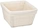 Wenko 21626100 – Cesta Bamboo tamaño s, baño Cesta, bambú, 15 x 9 x 15 cm, Color Blanco