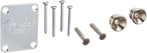 Miniatura 2 de Fender American Standard Bqass - Placa de cuello - Cromo