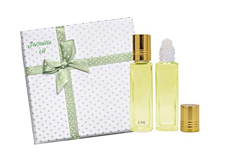 Jasmine Perfume Oil Aroma for Women 6ml 2Pcs in a Gift Box Parfum Fragrance Oil Ladies Perfume