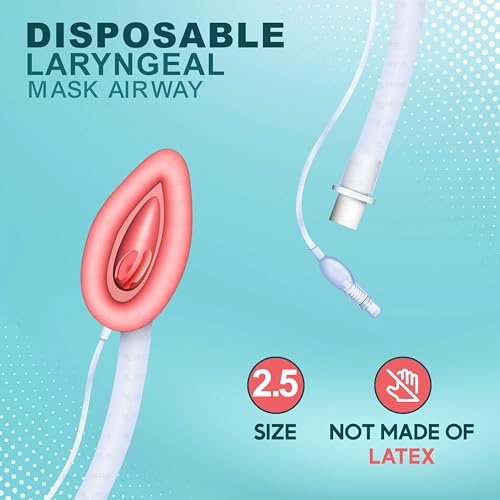 Image of OTICA Sterile Laryngeal Mask Airway - Disposable LMA | Silicone material | Size-2.5 No.