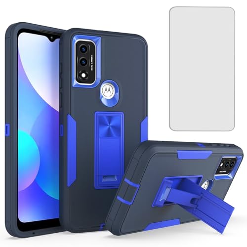 Coque Moto G Pure / G Play 2023 magnétique robuste avec protège écran en verre