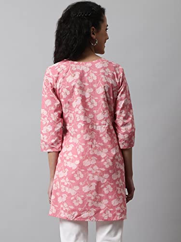 Image of feranoid Women Cotton Angrakha Kurti