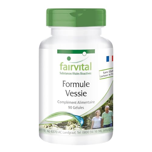 Fairvital | Formule vessie - set pour pendant 3 mois - VEGAN - Fortement dosé - 90 capsules