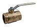 2" FNPT Bronze Ball Valve Inline