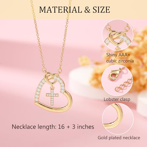 Graduation Gifts for Her, Kindergarten Preschool 5th 8th High School Cross Necklaces for Girls Teens Women Jewelry4