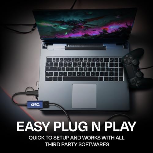 Kreo Lynx Full HD Video Capture Card, HDMI Capture Card with USB 3.0 Video Capture Card for Gaming, Streaming, Broadcast and Video Recording | Full... - Image 4