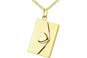 Personalized Love Letter Necklace in Envelope - Meaningful Keepsake for Her