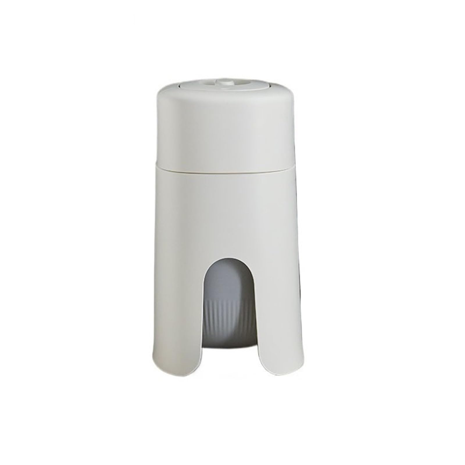 Garbage Bin Bathroom, bedroom, office, home with covered trash can(Gris)