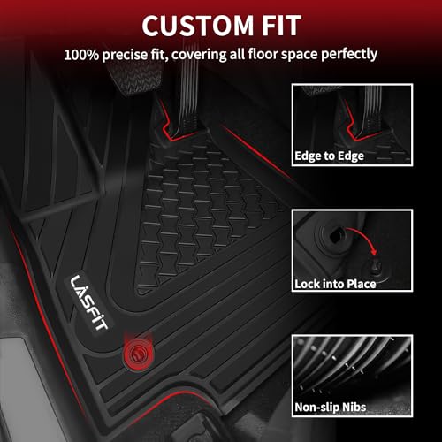 Image of LASFIT Floor Mats for 2022-2026 Lexus NX NX250 NX350 NX350 F Sport