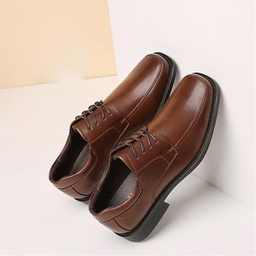 Dress Shoes for Men Men's Comfortable Lace-Up Leather Shoes for Office and Casual Wear Professional Autumn Style3
